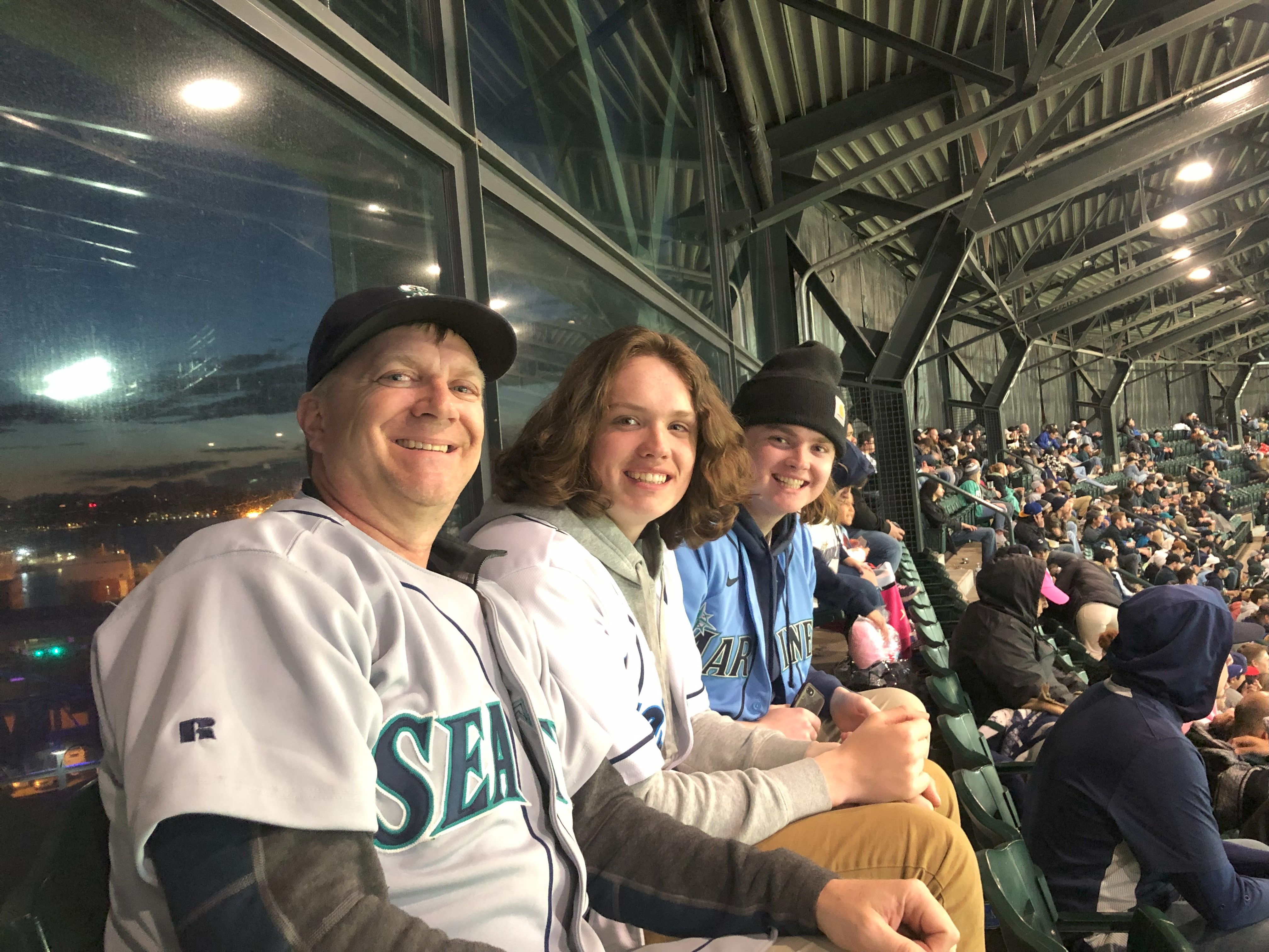 My family at T-mobile Park
